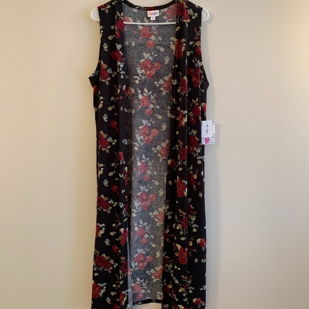 LuLaRoe Joy M long vest